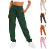 Solid Color Women Pants Pocket Long Women's Sweatpants Workout Joggers Pants Comfort Baggy Trousers Woman Clothing