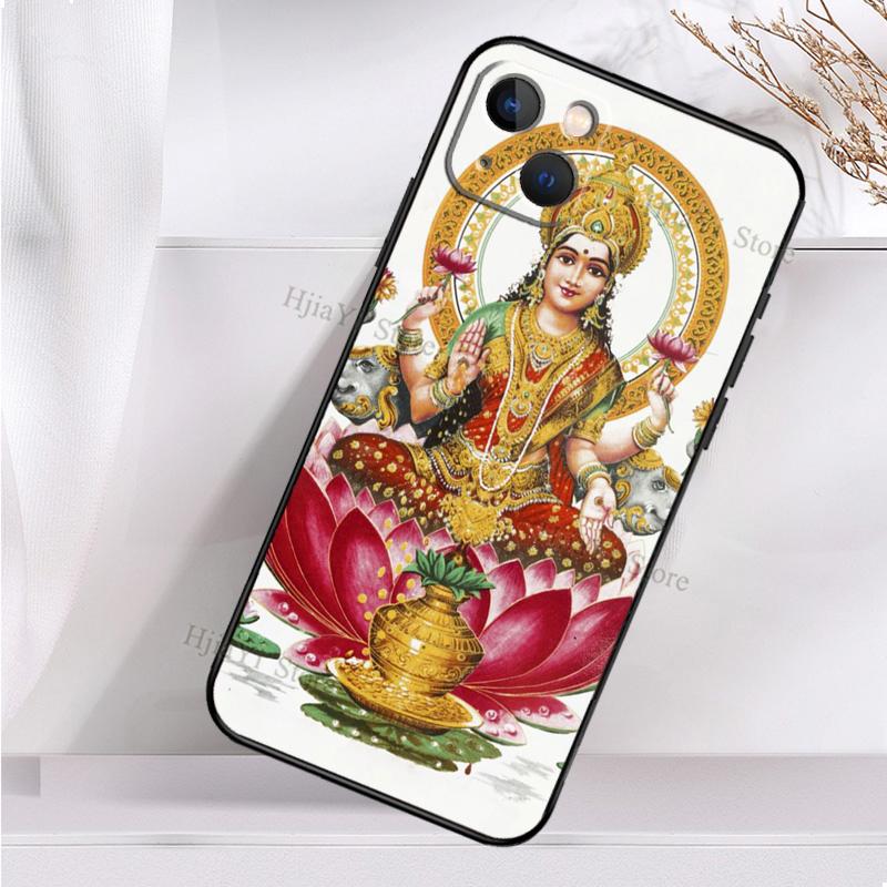 Мягкий чехол Lakshmi Hindu Goddess для iPhone 11 14 12 Pro X XS XR 7 8 Plus SE 2020 13 Pro Max, противоударный чехол для телефона