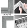 3D Foam Wall Edge Strip Stickers 230CM Self-Adhesive Waterproof Baseboard Corner Waist Line Sticker Home Decoration