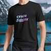 Новая футболка Crate Digger Виниловая пластинка Co - Логотип Активная футболка Смешная Размер от S до 5XL