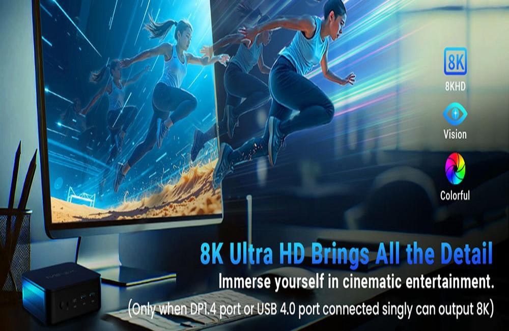 Восстановленный мини-ПК MINIX NGC NR660, AMD Ryzen 5 6600H Ядра Макс 4,5 ГГц, 16 ГБ ОЗУ 512 ГБ SSD