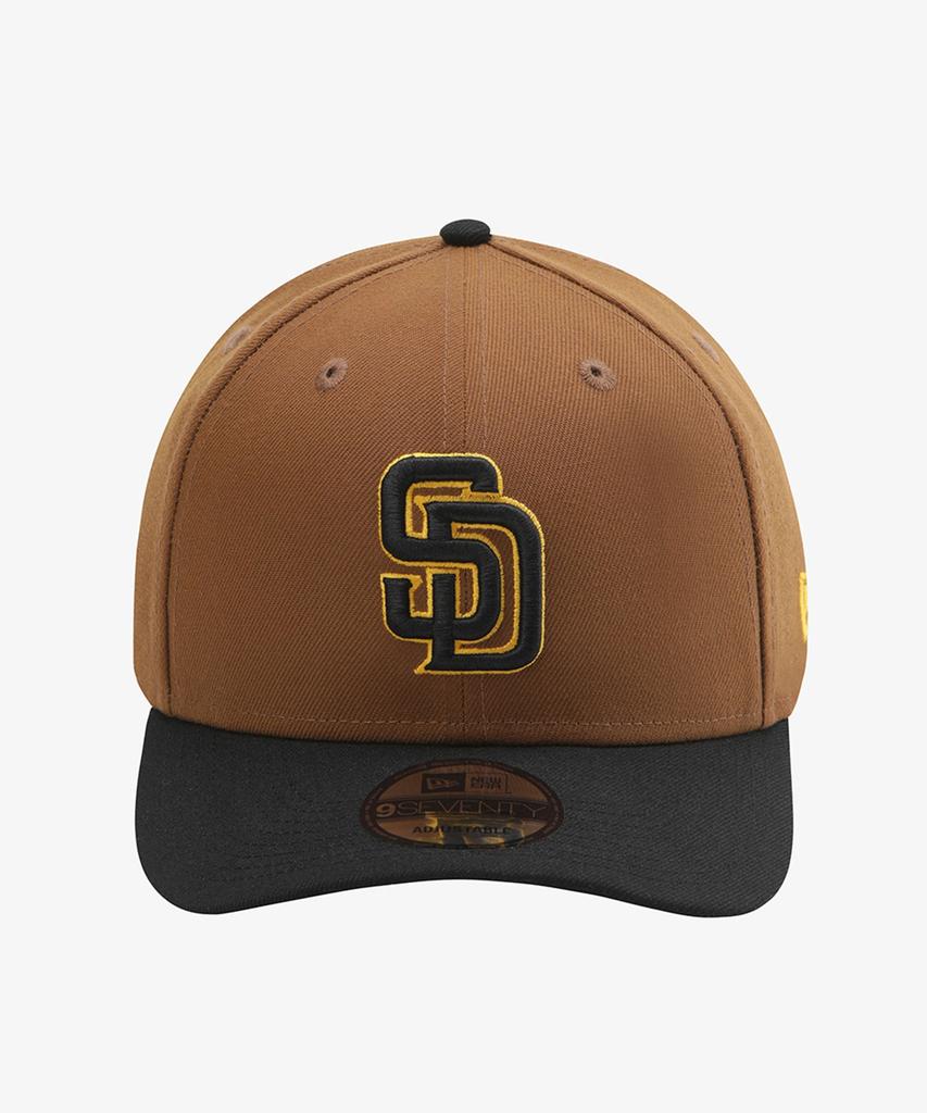 New Era Кепка снэпбэк MLB San Diego Padres Арахисовый Черный