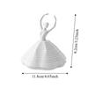PLA Plastic Spinning Girl Statue Handicrafts Rotating Ballet Ornaments  Living Room Party Decor