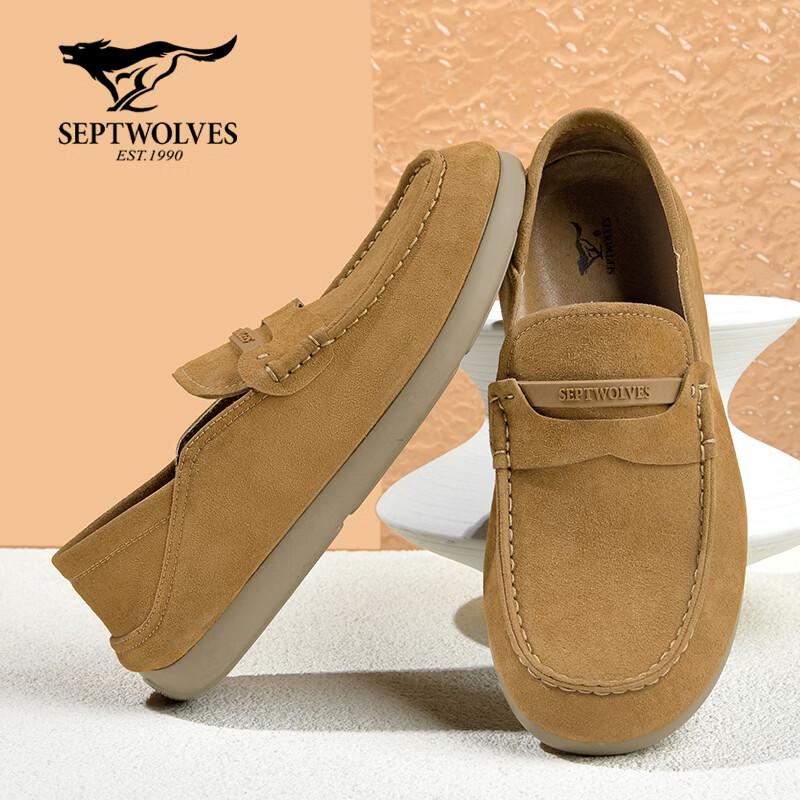 SEPTWOLVES Мужские лоферы без шнуровки