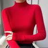 Elegant Slim Fit Ladies' Knitted Pullover Sweater - Autumn/Winter Collection