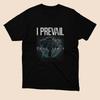 Унисекс футболка Хлопок Оверсайз Большой размер True Power - I Prevail Классическое искусство Черная футболка
