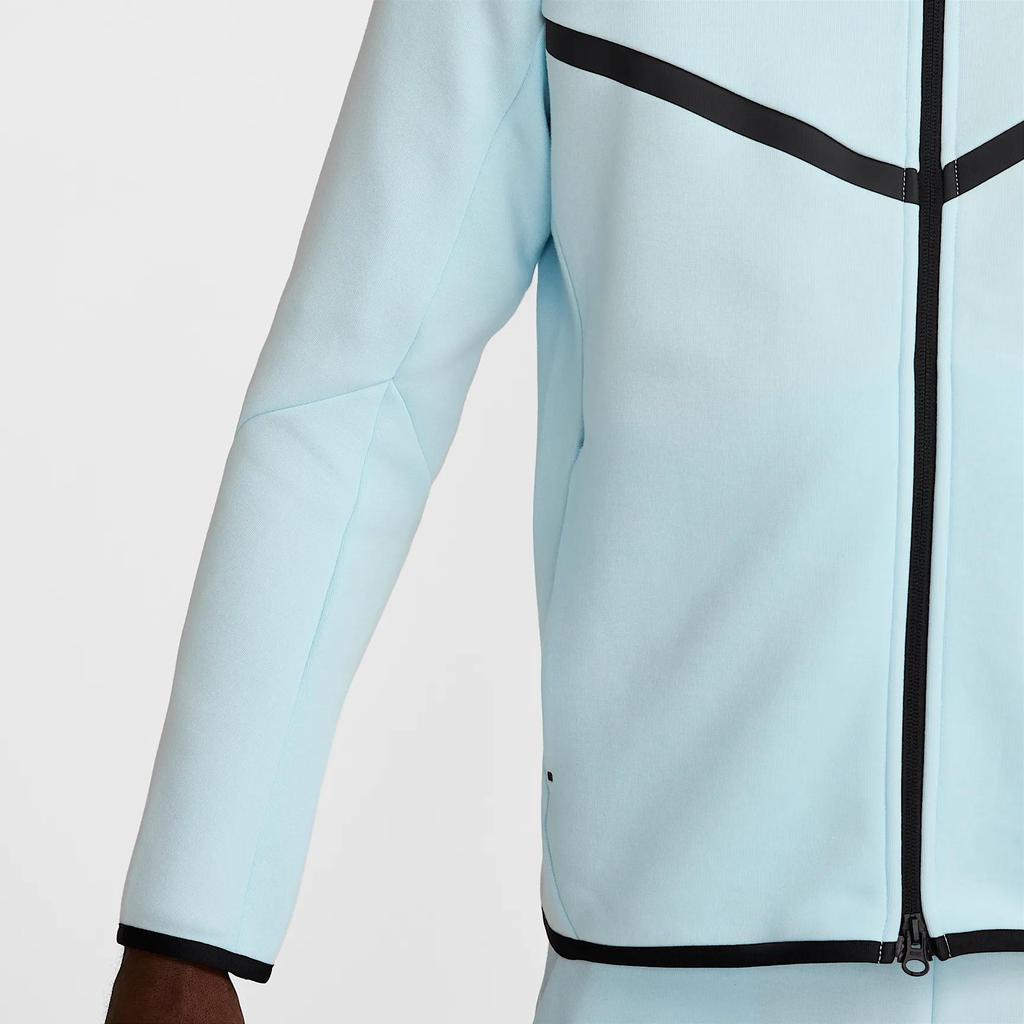 Nike Tech Full-Zip Windrunner Hoodie Glacier Blue Men Tops HV0949-474