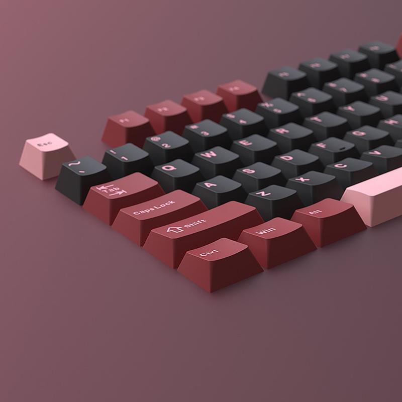 126 Клавиш Двойной Прострел Колпачок Pbt Cherry Механическая Игровая Клавиатура Для Переключателя Mx Колпачок Gmk67 Gmk87 Gmk61 Игровая Клавиатура Клавишный Колпачок