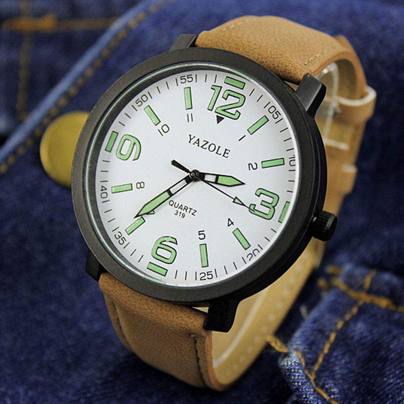 YAZOLE Luminous Watch Men Watch Casual Sport Watches Fashion Men's Watch Male Clock Erkek Kol Saati Reloj Hombre