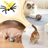 Дверная игрушка для кошек Эластичная веревка Паук Игра-дразнилка Эластичная веревка Стимулирующие игрушки для кошек Для щенка Котенка Маленькой Средней Большой Породы Питомца
