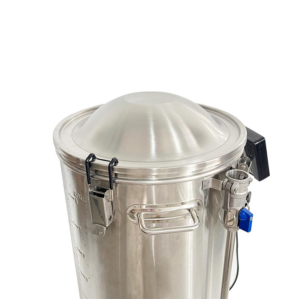 kegland Купол из нержавеющей стали 35 л Крышка для Robobrew/BrewZilla/Digiboiler (Нет отверстия) Пивоваренный аксессуар