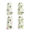 2Pcs Wedding Arch Flower Swag Handmade Green Leaves Silk for Arbor Party