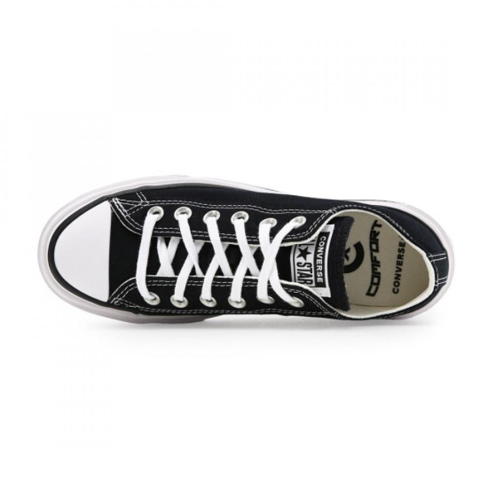 Converse Chuck Taylor Lift Double Stack Ox Low Sneakers Black A15490c