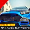 Для Ford Focus Mk35 Хэтчбек 4D Седан 2015-18 Воздухозаборник Туйер Синяя Губа