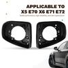 BMW X5 E70 Rearview Mirror Frames (Pair: 51167180737, 51167180738)