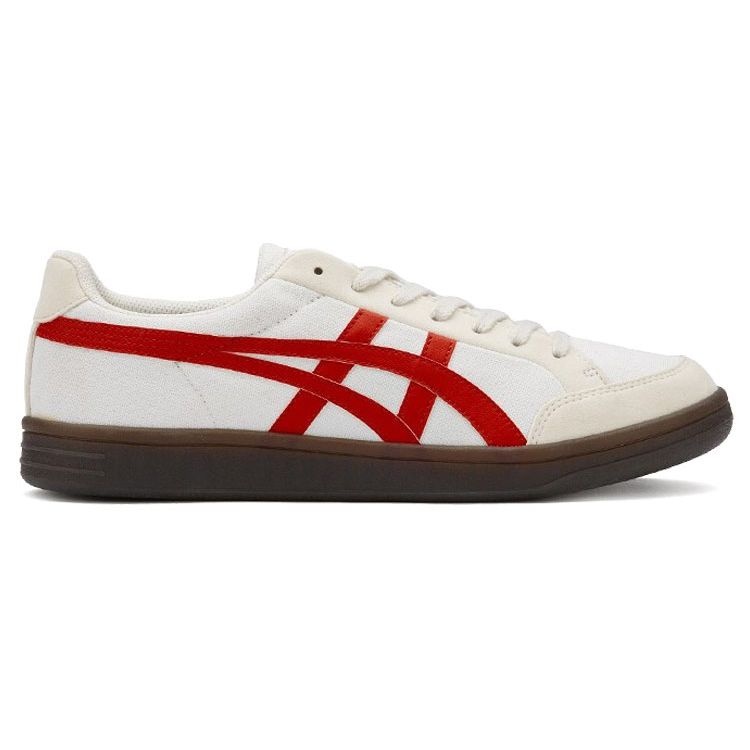 ONITSUKA TIGER Кеды Advanti с низким верхом Унисекс Кеды Обувь для скейтбординга Молочно-белый Красный 1183B799-100