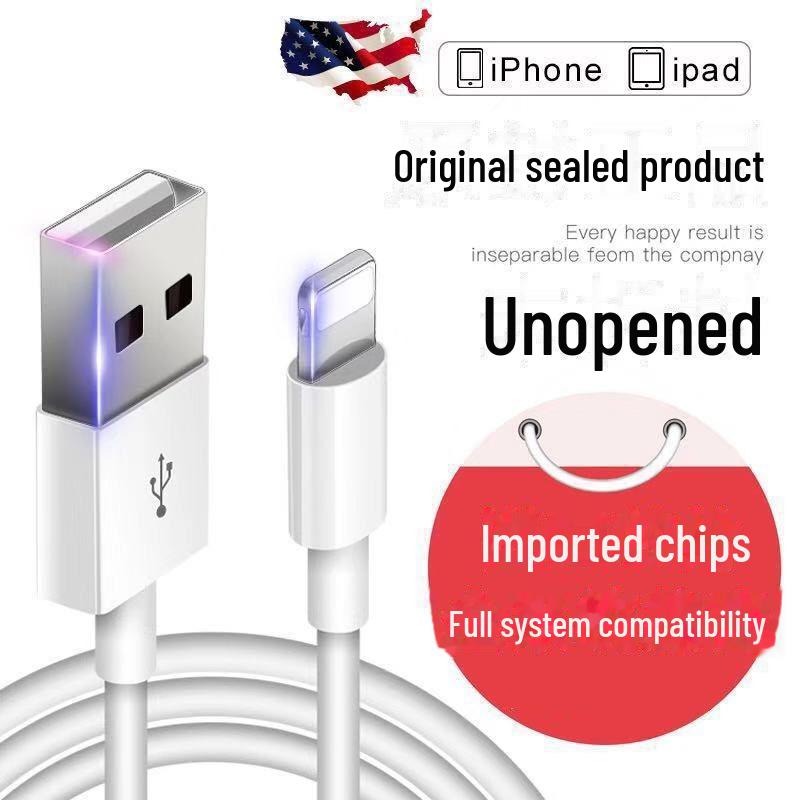 Original Apple USB Car Charger & Extension Cable for iPhone/iPad Fast Charging