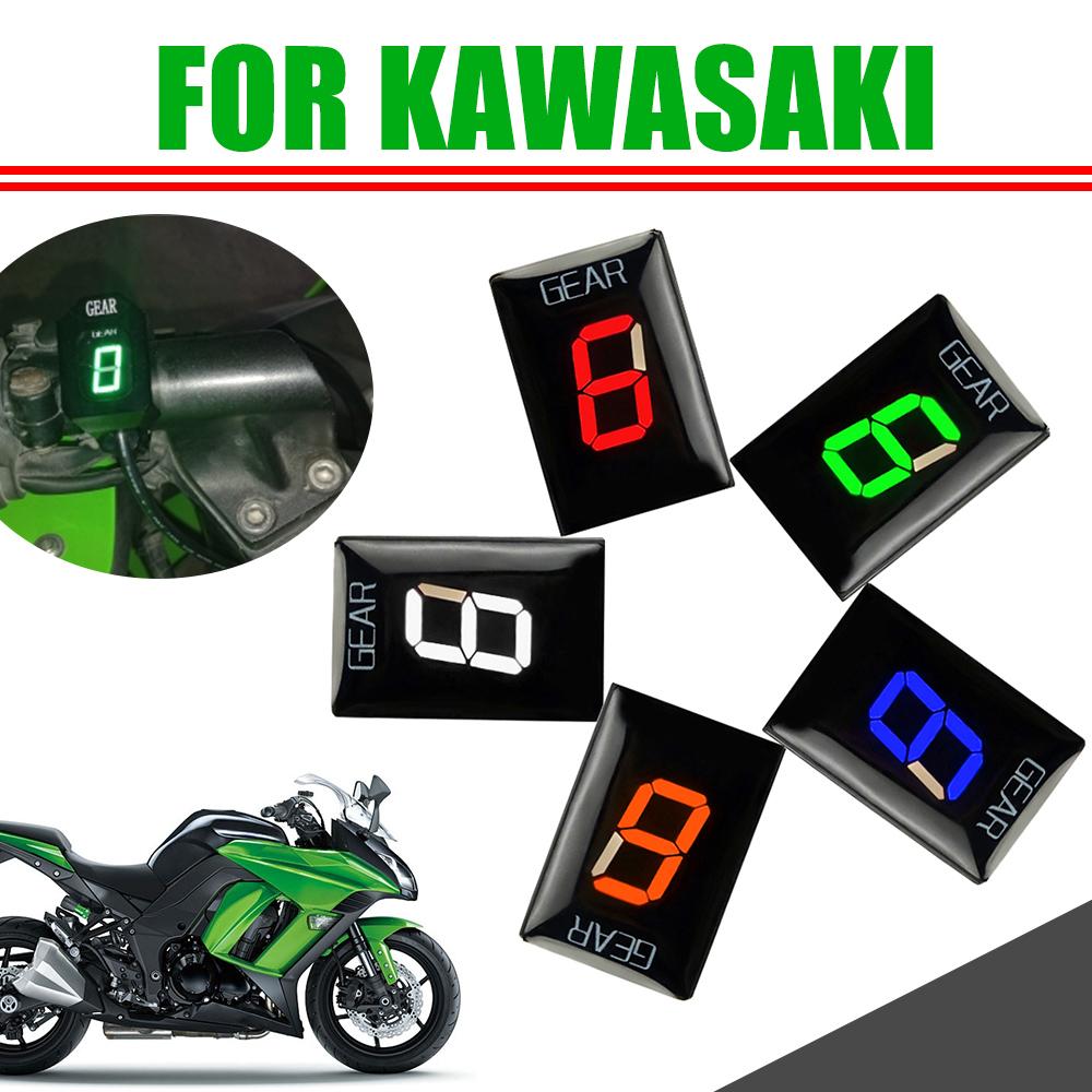 Для Kawasaki Versys 650 ER6N ER6F Z750 Z800 Z800e Z1000 Ninja 300 ZX6R Мотоцикл Индикатор передачи Прямое крепление к ЭБУ Отображение скорости