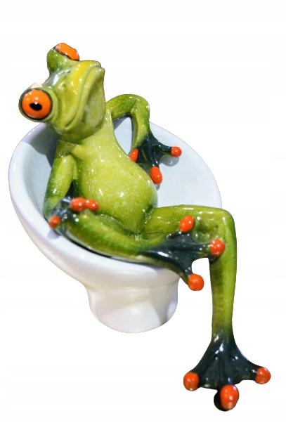 Frog in an Armchair Figurine