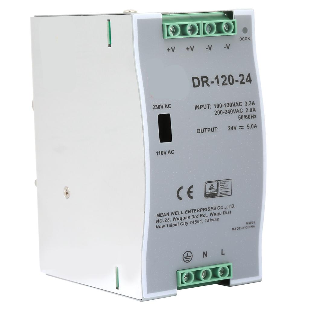 AC DC Power Source Pulse Width Modulation 24V 5A 120W