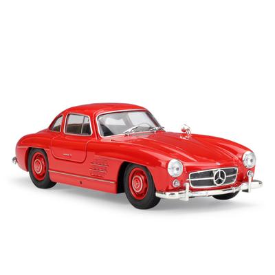 Welly 1/24 Mercedes Benz 300SL Сплав Спортивный Автомобиль Модель Литье под Давлением Металл Классический Ретро Автомобиль Транспортные Средства Модель Симуляция Детские Подарки
