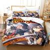 Legend of Heroes Bedding Set Duvet Cover Bed Set Quilt Cover Pillowcase Comforter King Queen Size Boys Adult Bedding Set A