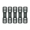 5 Or 10 Anti-Slip Silicone Straps for Bike Light, Black Bicycle Accessories, Rubber Mount