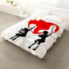 B-Banksy Street Art Throw Flannel Throw Blanket: Soft Kid-Friendly Warm Anti-Static All Season Washable Couch Bed Home