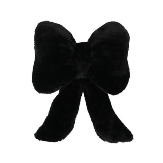 Плюшевая подушка-бант для подголовника автомобиля, подушка для поясничной поддержки, мягкая удобная подушка для талии, эластичные ленты, подушка для спинки автокресла