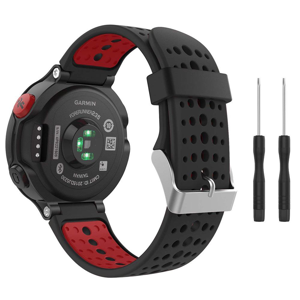 Ремешок для Garmin Forerunner 235 235Lite /220/230/620/630 для Garmin Forerunner 735XT Умный браслет Силиконовый ремешок для часов