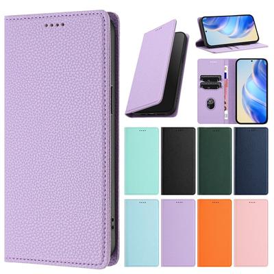 Кожаный чехол для OPPO Reno 8Z 8T 9A 8 Lite 9 10 Pro 4G 5G с автоматическим закрытием слота для карт, откидной чехол-кошелек