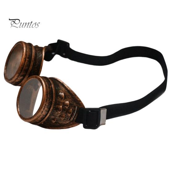 Очки в стиле стимпанк в стиле ретро, устойчивые к царапинам и ультрафиолету, винтажные классные очки на Хэллоуин для косплея на Хэллоуин