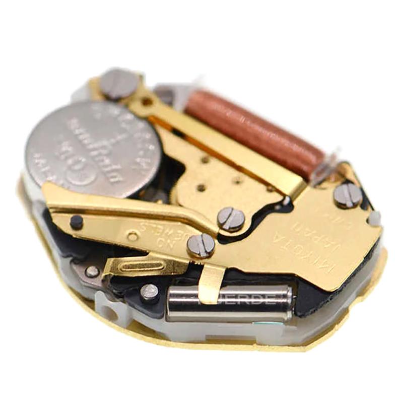 Часы Miyota Super 2035 Japan Quartz Movement Golden 2035 Three-Arch-Watch - Прочные металлические шестерни Лучшая цена и производительность
