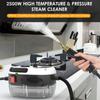 2500W Portable Handheld Steam Cleaner High Temperature Pressurized Steam Cleaning Machine with 3pcs