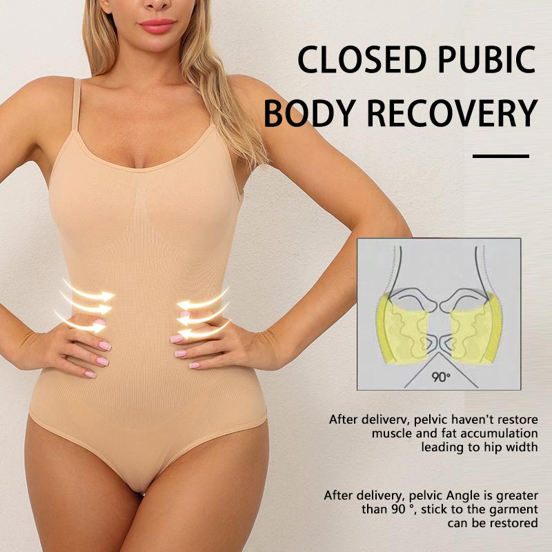 Flarixa Seamless Shapewear Bodysuit Tummy Control Corset Women Full Body Shaper Thong Comfortable Slimming Belly Underwear