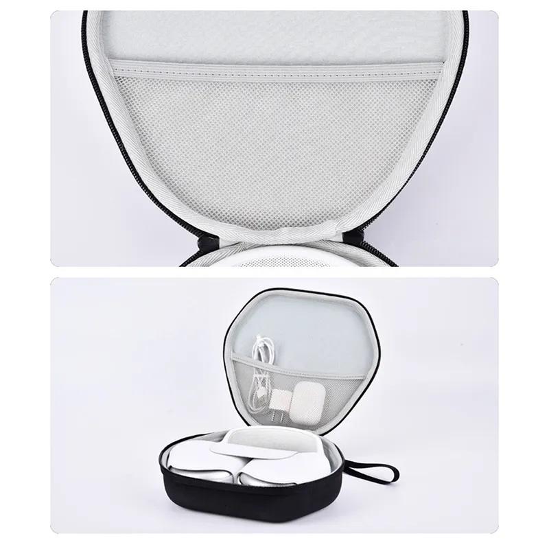 FONKEN Сумка для хранения наушников Airpods Max, портативный противоударный защитный чехол для беспроводных наушников