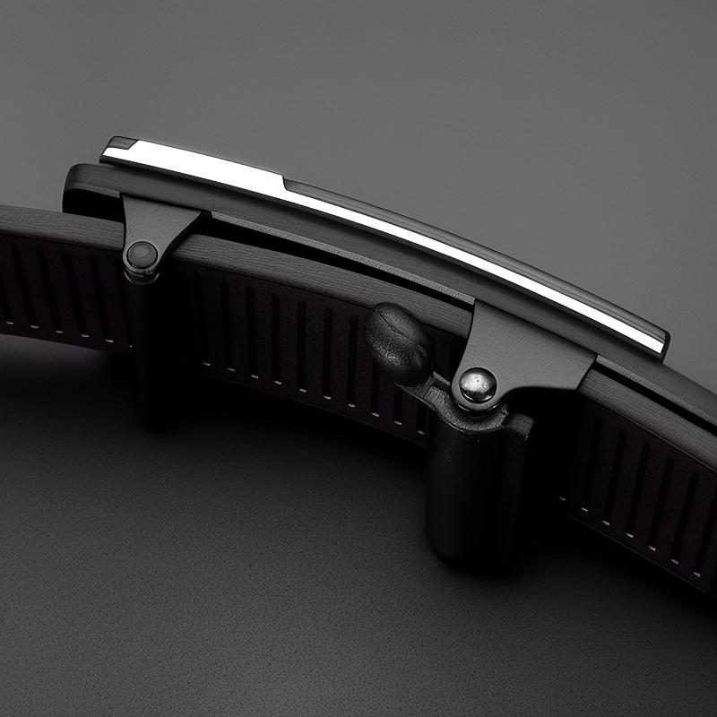 Ремень премиум-класса для мужчин - деловой, повседневный и официальный - классическая автоматическая пряжка