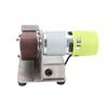 Multifunctional Grinder Mini Electric Belt Sander DIY Polishing Grinding Machine Cutter Edges Sharpener with 10pcs 30mm