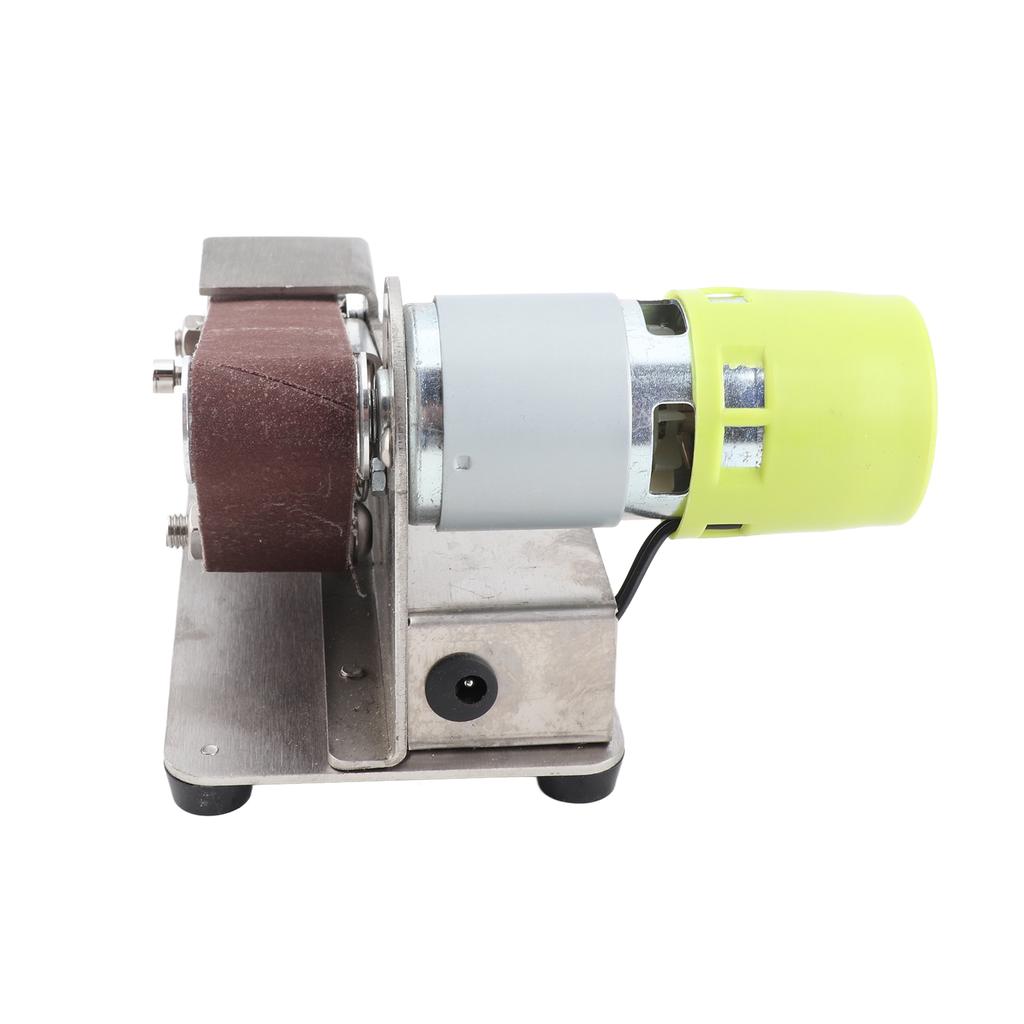 Multifunctional Grinder Mini Electric Belt Sander DIY Polishing Grinding Machine Cutter Edges Sharpener with 10pcs 30mm