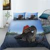 Dinosaur Series Polyester Bedding Two Or Three-Piece 3D Digital Printing