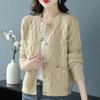 Autumn Winter Cardigan Sweater Jacket Women  Single-Breasted Knitted Solid Coat Female Casual Overcoat Ladies Tops