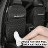 uylez5 Leather Car Seat Back Protector Kick-Proof Anti Slip Child Mat For BMW M3 M5 M6 Performance X1 X2 X3 X4 X5 M F01 Alpina F20