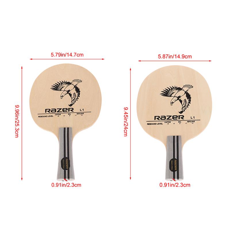 1Pc For L1 Table Tennis Blade Racket (5 Ply Wood ) Ping Pong Bat Paddle For Training Competition Table Tennis Carbon Plate Blade