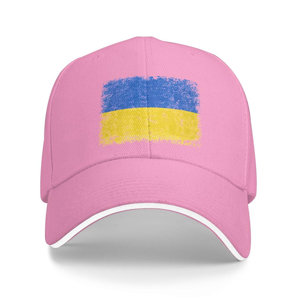 Винтажная Украина Украинский Флаг Гордость Ретро Стиль Бейсболка Классическая Тракерская Шляпа Летняя Женская Мужская Теннис Скейт Бейсболки