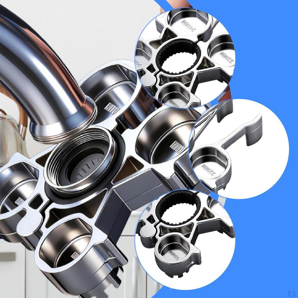 Faucet Aerator Removal Tool Easy To Use Compact Sturdy Wrench