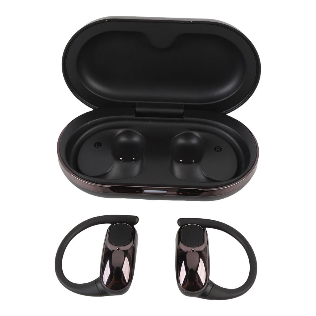 Умные наушники-переводчики Полноцветный сенсорный экран Качество звука Hi-Fi Многоязычный Bluetooth-переводчик Черный