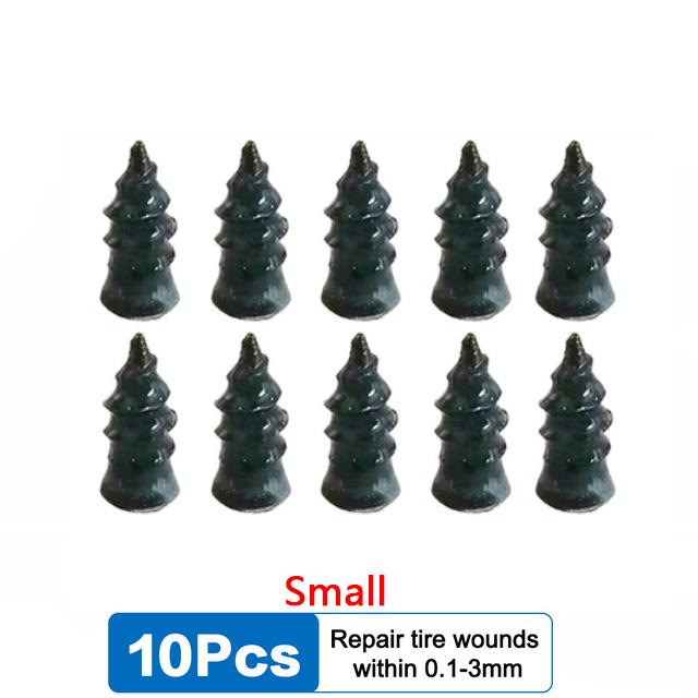 Резиновый гвоздь для вакуумного ремонта шин Гвозди для ремонта мото-автомобильных шин Винт в резиновой заглушке Гвоздь для ремонта бескамерных шин для автомобилей и мотоциклов