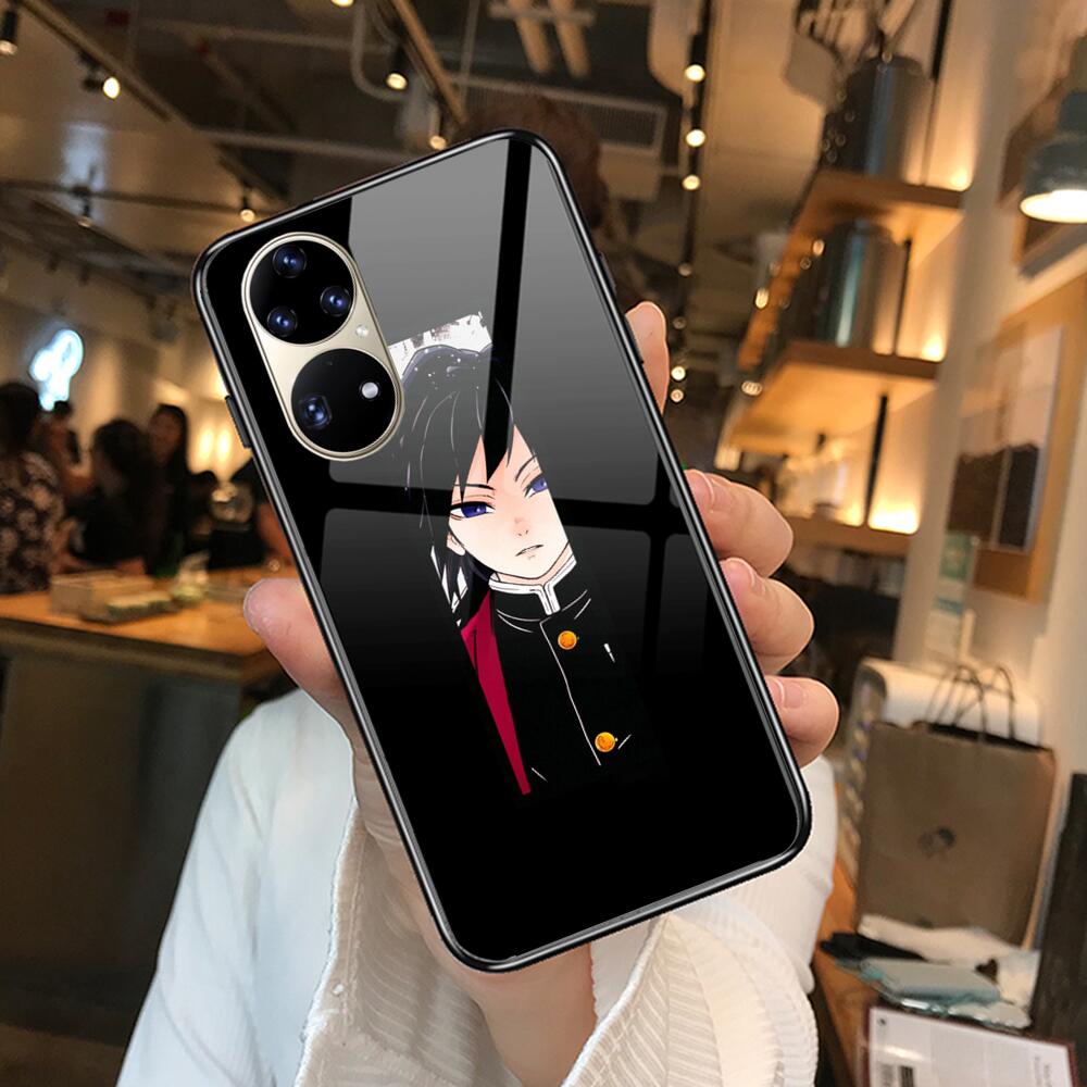 Чехол для телефона из мягкого закаленного стекла Kamado Nezuko Kimetsu No Yaiba Demon Slayer TPU для Huawei P40 Pro lite 5G P30 P Smart Z 20