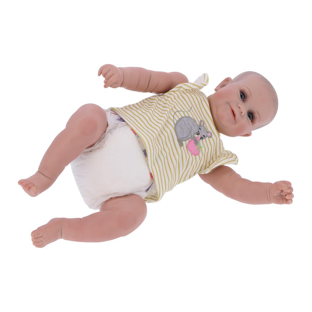 48 см / 18,9 дюймов Девочка Кукла Имитация Реалистичная Мягкая Кукла Малыша Набор Бутылочка Для Кормления Соска