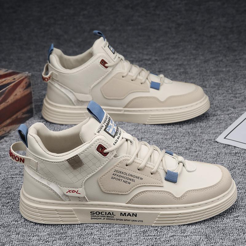 Autumn and Winter Men's Shoes High-top Board Shoes Casual Men's Sports and Leisure Shoes